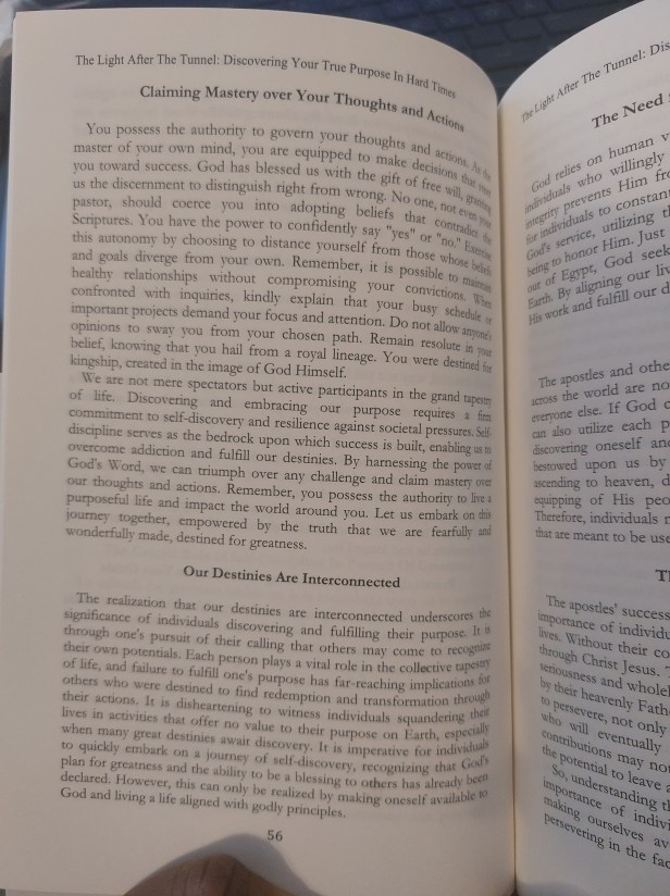 Assimagbe, Albert Raphael, Book, Spiritual resilience, Finding purpose, Transformative trials, Faith and hope, Overcoming challenges, God's unwavering love, Discovering inner strength, Navigating life's storms, Biblical insights, Inspirational journey, Self-discovery through hardship, Trusting God's promises, Enduring difficulties, Spiritual growth in pain, Illuminating the path